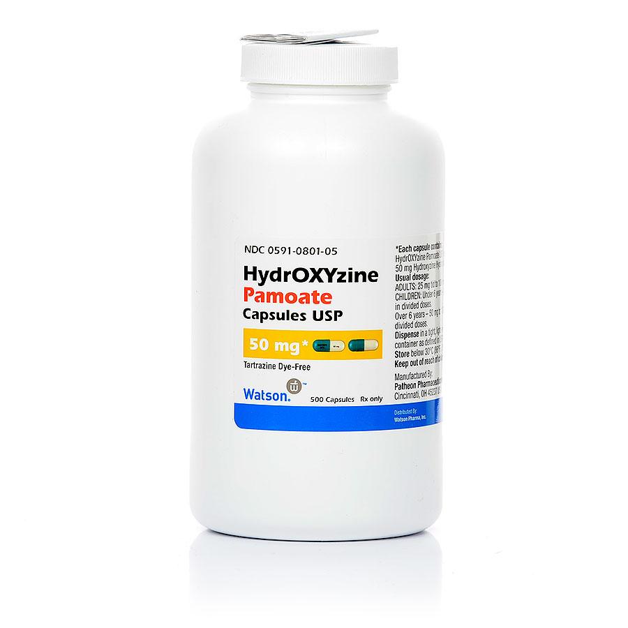 Hydroxyzine Pamoate Capsules 25 mg 1 ct.