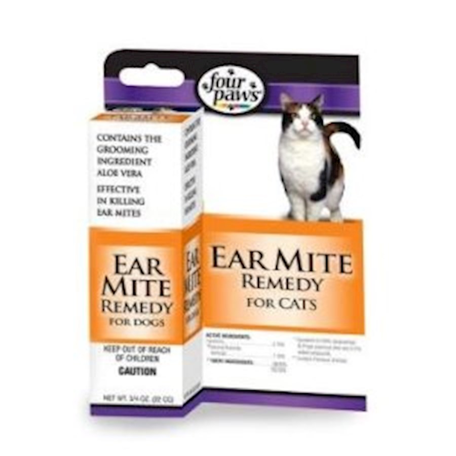 Four Paws Cat Ear Mite Remedy 0.75 fl. oz. PetCareRx