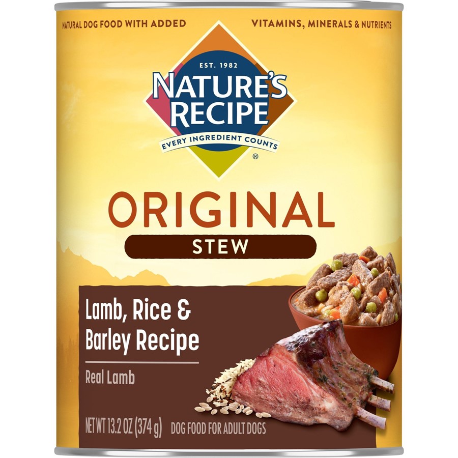 Nature's recipe dog food lamb sale and rice