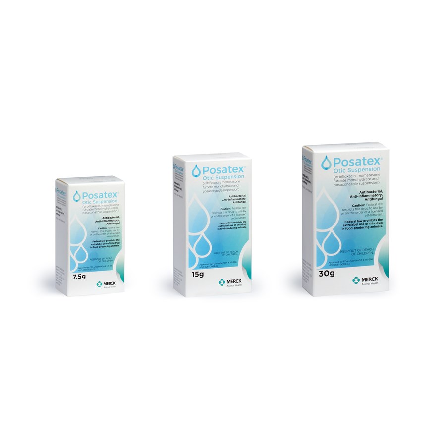 Posatex Otic Suspension for Canine Otitis PetCareRx