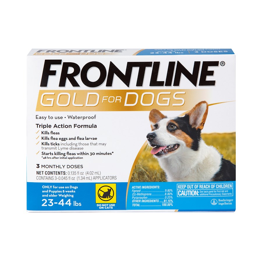 Frontline Gold for Dogs Flea Tick Preventative PetCareRx