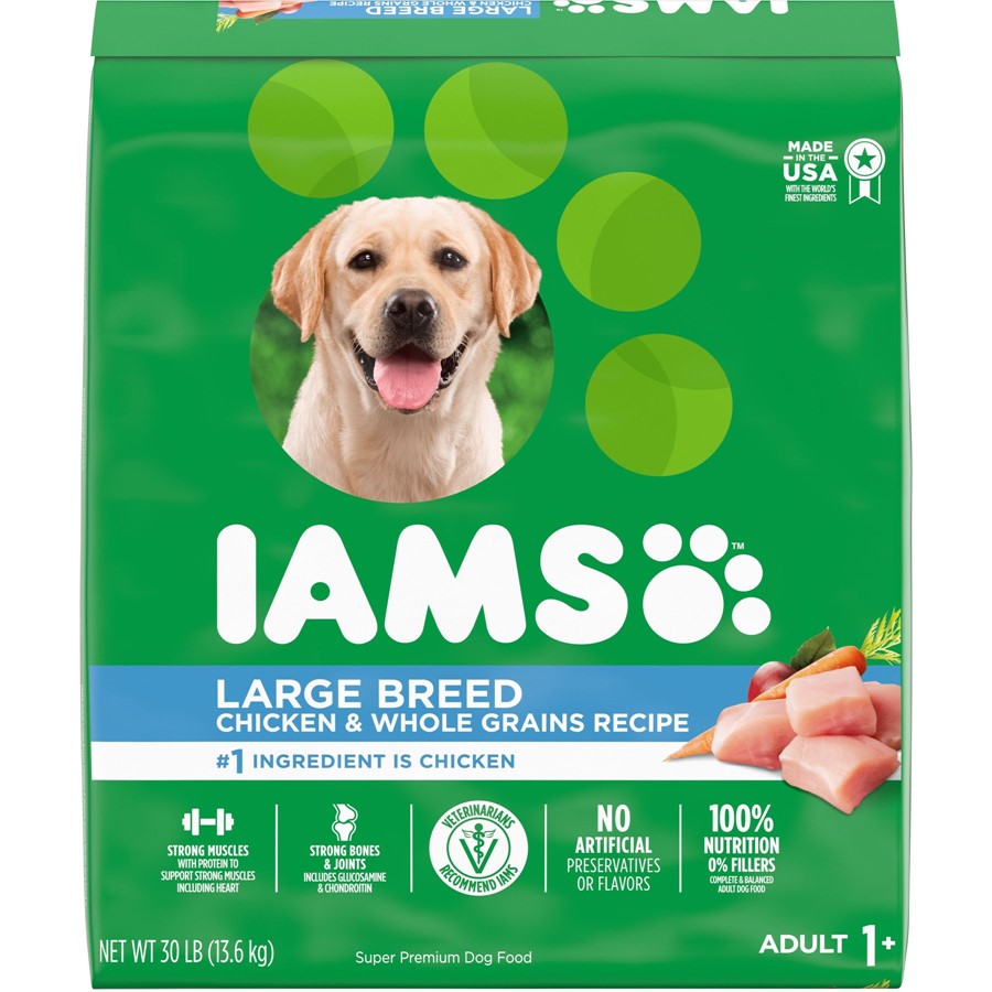 Large breed dog food with glucosamine hotsell