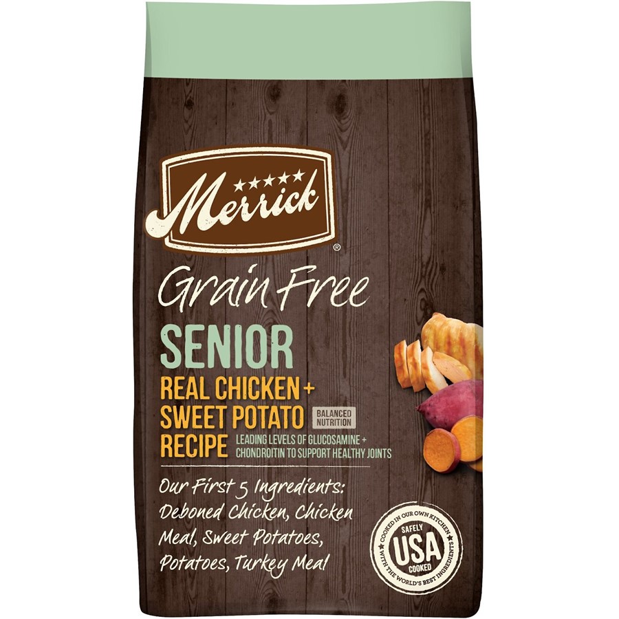 Chicken free top senior dog food
