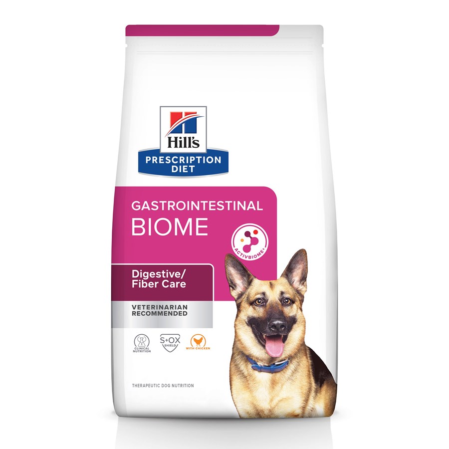Hill s Prescription Diet Gastrointestinal Biome Digestive Fiber Care with Chicken Dry Dog Food