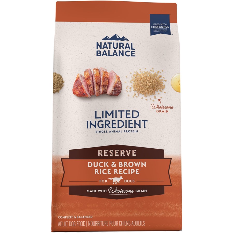 Single whole grain dog hot sale food