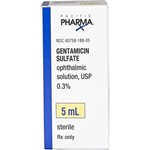 Thumbnail of Gentamicin Sulfate Ophthalmic Solution