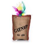Thumbnail of Jute & Feather Sack W/Catnip