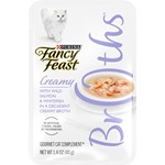 Thumbnail of Fancy Feast Creamy Broths With Wild Salmon & Whitefish Supplemental Cat Food Pouches