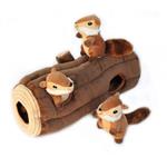 Thumbnail of ZippyPaws Zippy Burrow Log 'n Chipmunks Hide and Seek Puzzle Dog Toy