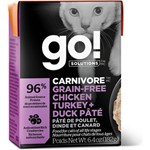Thumbnail of Petcurean Go! Carnivore Grain Free Chicken, Turkey & Duck Pate Wet Cat Food