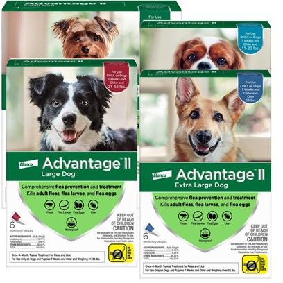 Image of Advantage II for Dogs