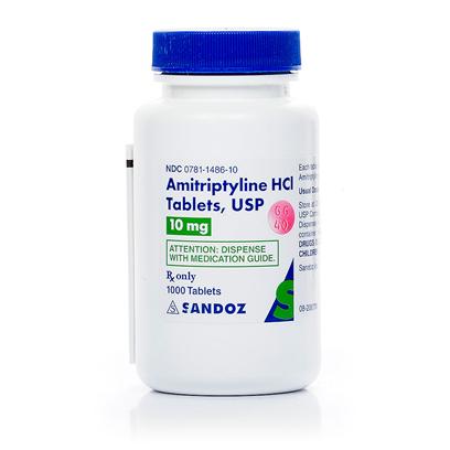 Amitriptyline Hydrochloride Pet Anxiety Tablets Petcarerx