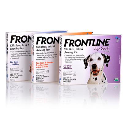 Frontline top spot sales for dogs