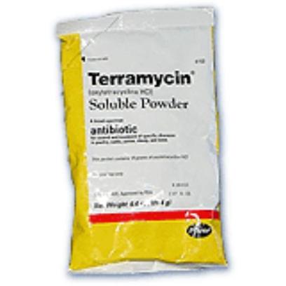Image for Using Oxytetracycline HCl (Terramycin Powder)