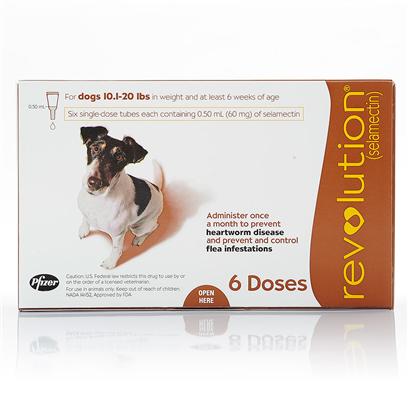 Revolution Dogs - 10.1-20 lbs, 6 Month Supply
