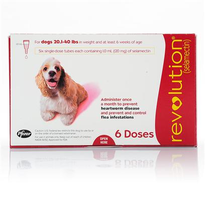 Revolution Dogs - 20.1-40 lbs, 6 Month Supply