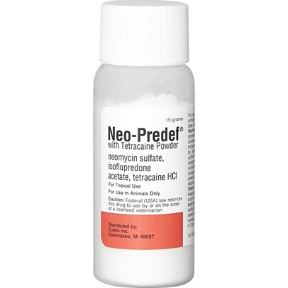 NEO-PREDEF with Tetracaine Powder