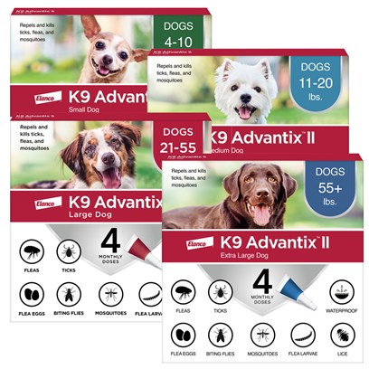 K9 Advantix 2 Dosage Chart