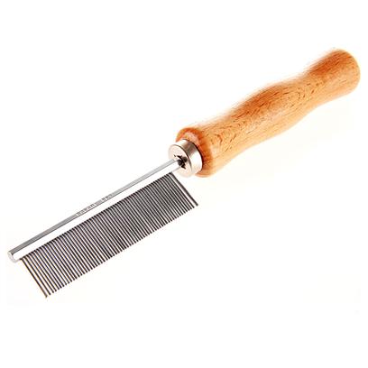 Safari Wood Handle Flea Comb