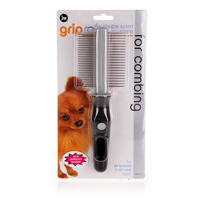 JW Gripsoft Double Sided Comb For Dogs
