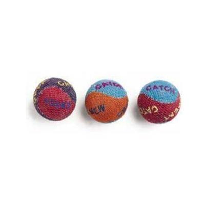 Burlap Balls Colored 3 Asst. Pack