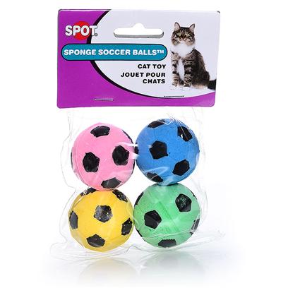 Sponge Soccerballs 4/Pk