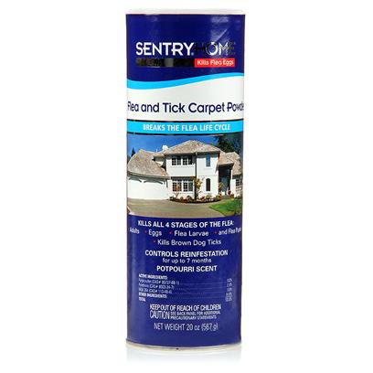 UPC 073091020066 product image for Sentry Flea and Tick Carpet Powder Se Sentry F & T Crpt Pwdr 20Oz | upcitemdb.com