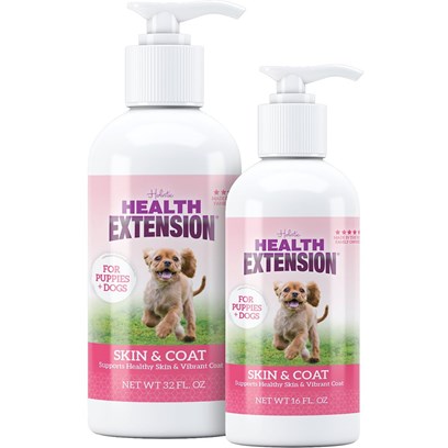 Health Extension Skin & Coat Liquid Dog Supplement