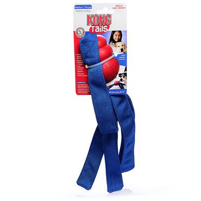 Kong Tails Dog Toy Large Red/Blue (Pack of 1)