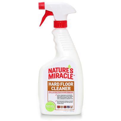 Nature's Miracle Advanced Dual-Action Hard Floor Stain & Odor Remover, 24 oz., 24 FZ