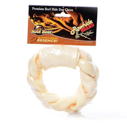 UPC 020279292012 product image for Rawhide Brand Braided Ring - Root Beer Flavor Ptag Rb Twist 6' Braided Ring | upcitemdb.com