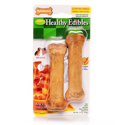 Nylabone Healthy Edibles - Bacon Twin Pack