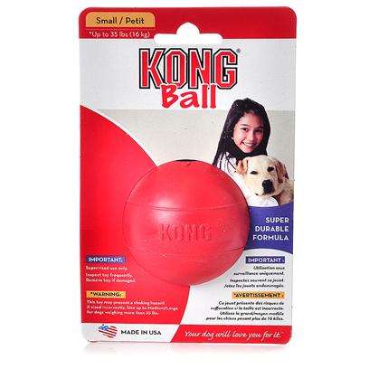 Kong Ball - Red Kong Solid Kng Ball Lg Red Kb1