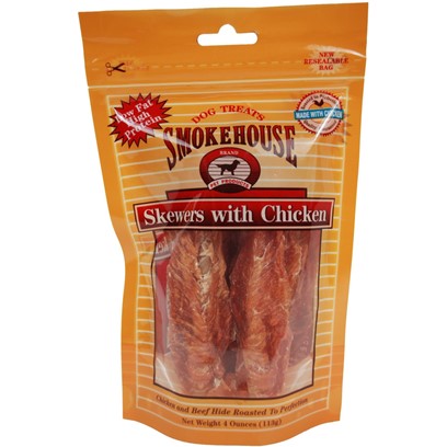 Smokehouse Chicken Skewers 4Pk (Resealable Bag)
