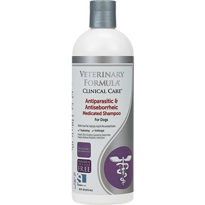 Veterinary Formula Clinical Care - Antiparasitic & Antiseborrheic Medicated Shampoo