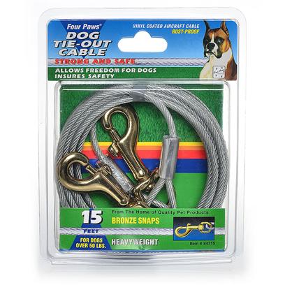 10Ft Cable Tieout 1750Lb - Silver
