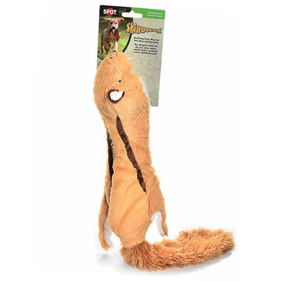 Skinneez Plush Squirrel Dog Toy