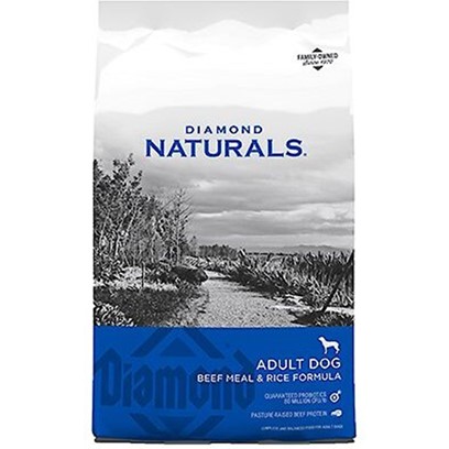 Diamond Naturals Beef Meal and Rice Dry Food for Adult Dogs