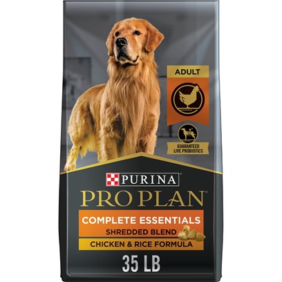 Image of Purina Pro Plan Shredded Blend Chicken and Rice Dry Food for Adult Dogs