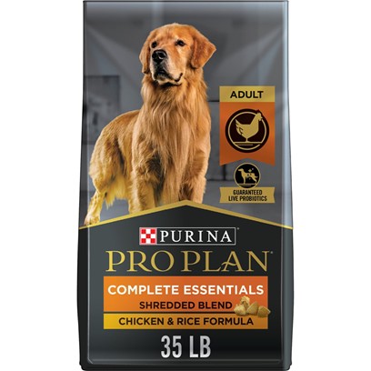 Purina Pro Plan Dry Dog Food, Savor, Shredded Blend Adult Chicken & Rice Formula, 18-Pound Bag, Pack of 1