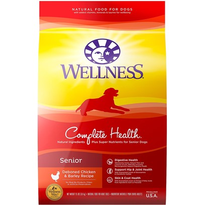 Photos - Dog Food Wellness Super5Mix Just for Senior Dry  30 Lb bag 
