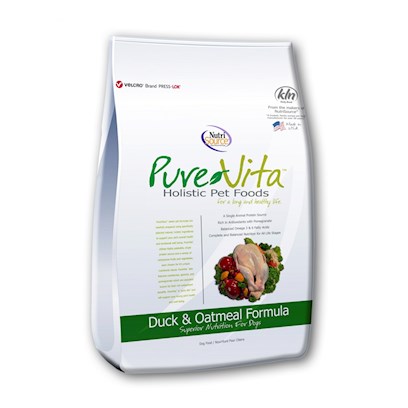 Tuffies Pet Pure Vita Duck/Oatmeal Dry Dog Food