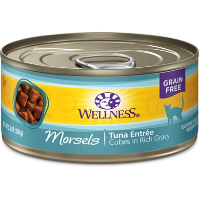 Wellness Cubed Tuna Entree Canned Cat Food