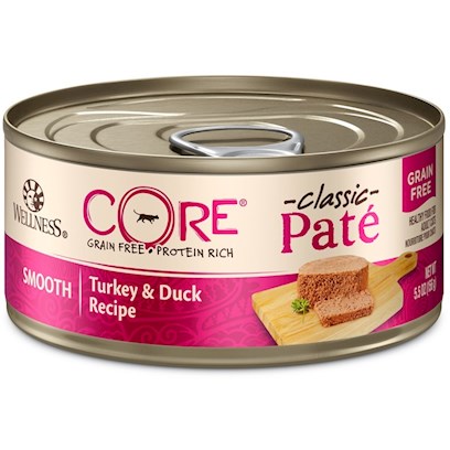 Wellness CORE Grain Free Turkey & Duck Formula Canned Cat Food