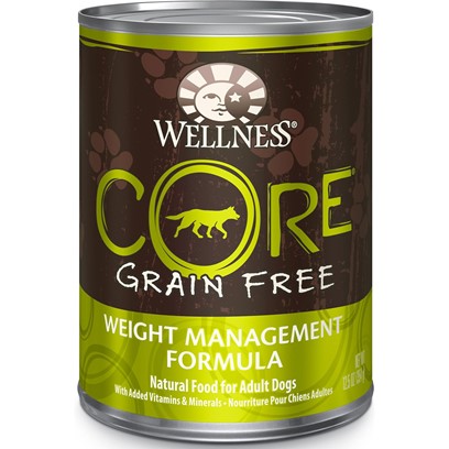 Photos - Dog Food Wellness CORE Grain Free Weight Management Canned  12.5oz - Case O 