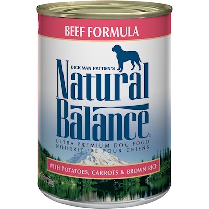 Natural Balance Ultra Premium Beef Canned Dog Formula