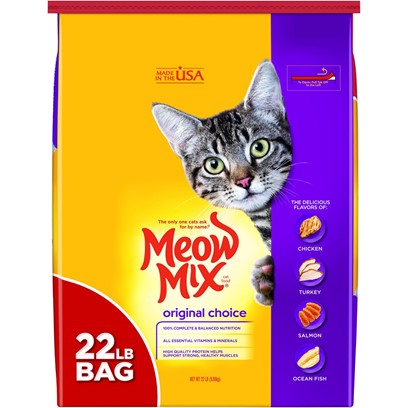 Meow mix 30 sales lb cat food