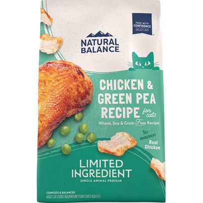 Natural Balance L.I.D. Chicken & Green Pea Dry Cat Formula