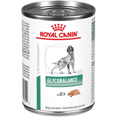 Photos - Dog Food Royal Canin Veterinary Diet Adult Glycobalance Loaf in Sauce Canned Dog Fo 