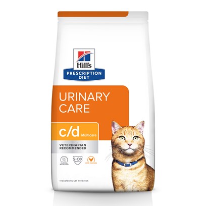 Photos - Cat Food Hills Hill's Prescription Diet c/d Multicare Urinary Care Dry  4 lb Bag, 